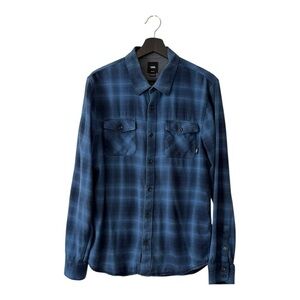 Vans | Off The Wall Plaid Button Down Flannel Shirt - Size Medium